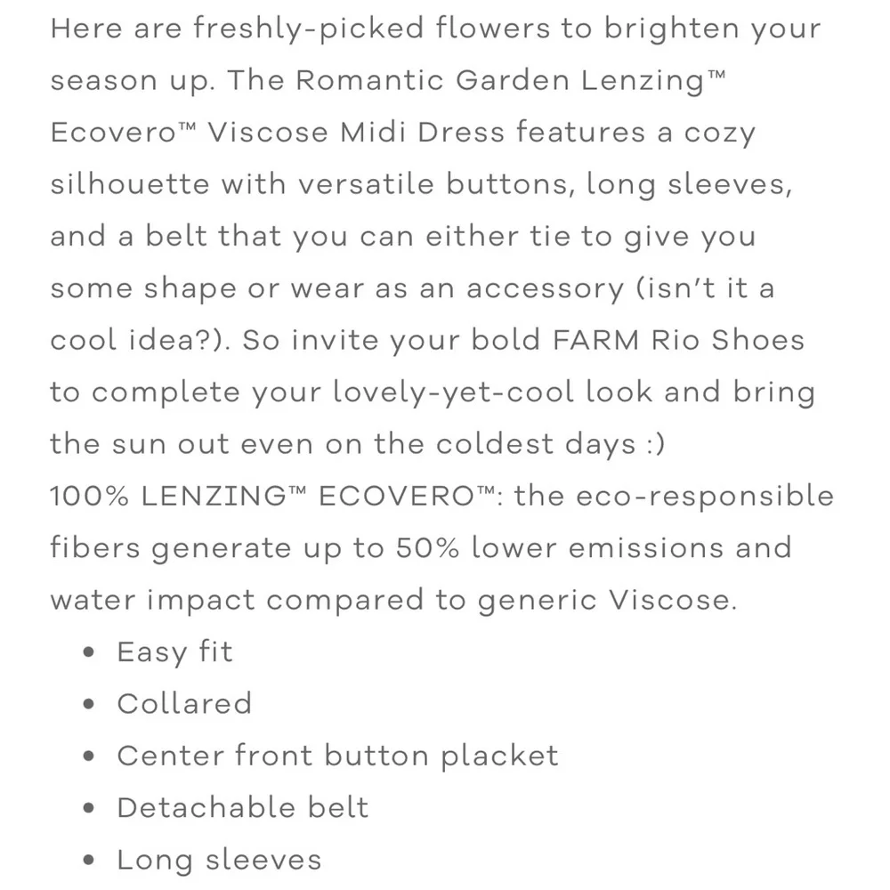 ❌ SOLD ❌ FARM RIO Romantic Garden Mini Dress - Picture 12 of 12